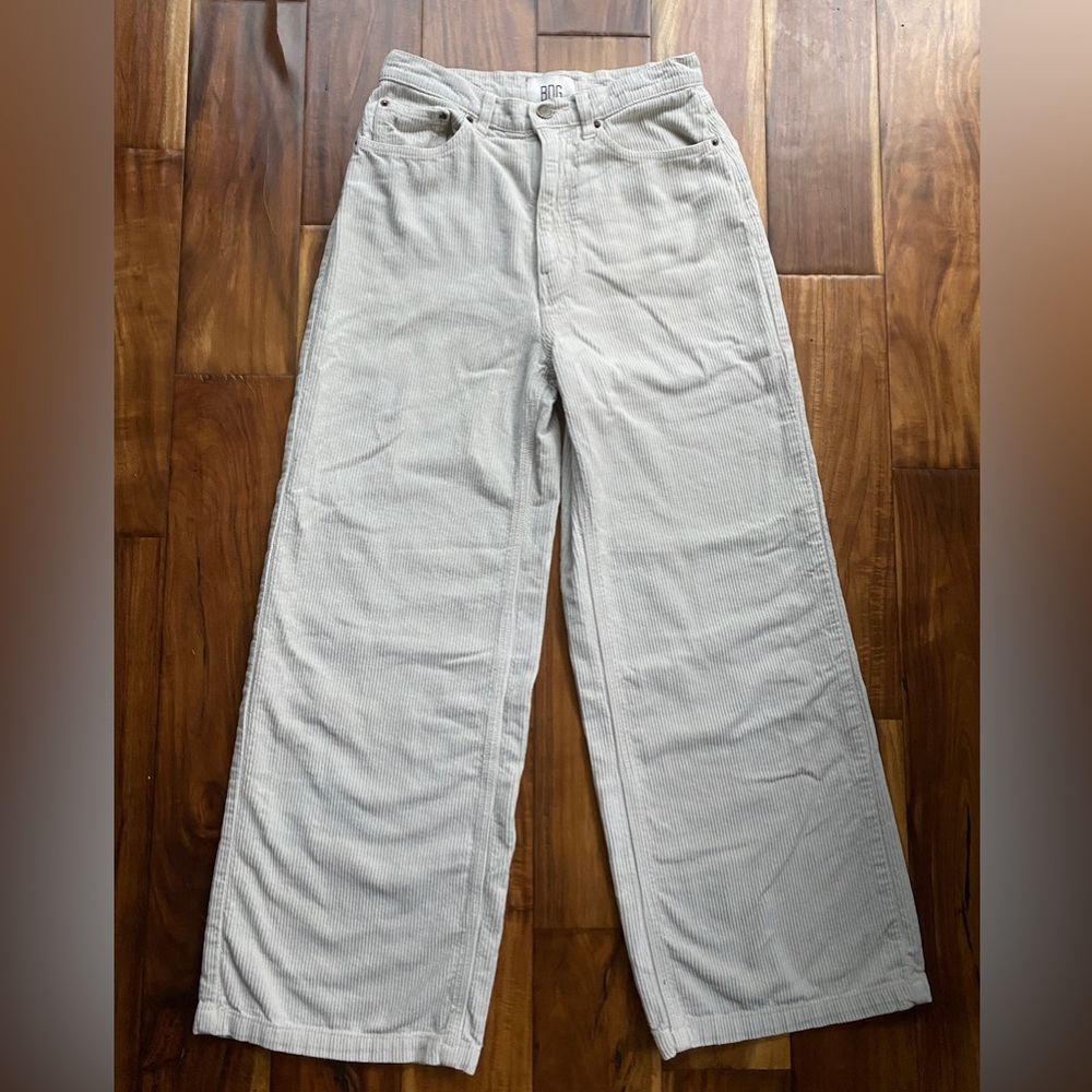 Urban outfitters corduroy high and wide pants